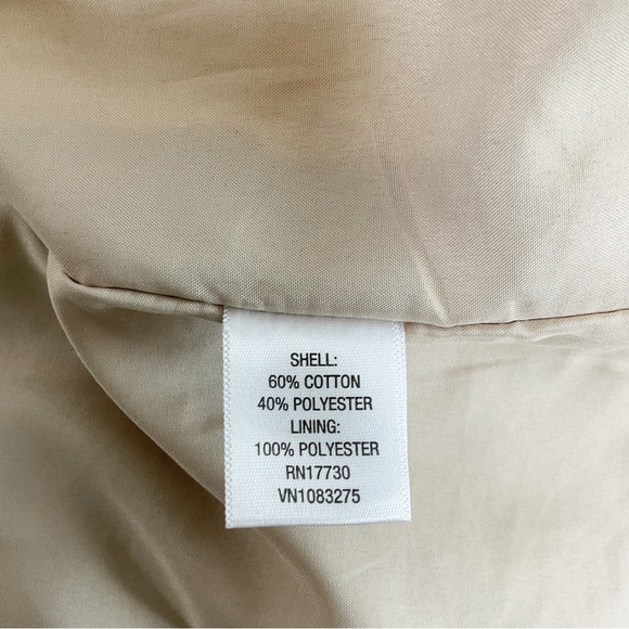 Merona Double Brested Trench Coat, Khaki - Picture 5 of 5